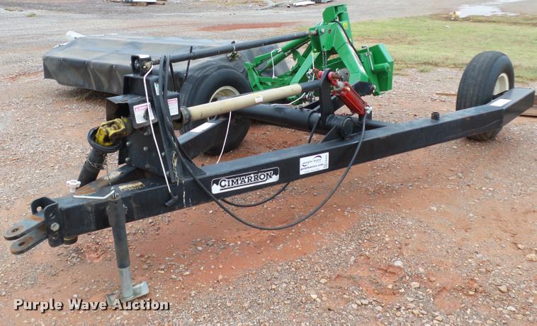 image for item DB4583 John Deere 285 disc mower with Cimarron caddy