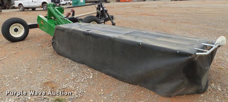 image for item DB4583 John Deere 285 disc mower with Cimarron caddy