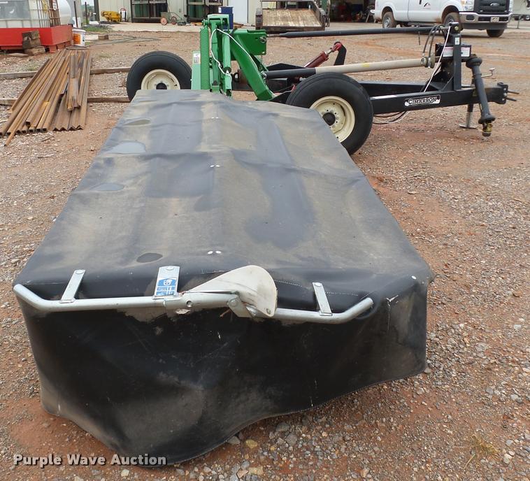 image for item DB4583 John Deere 285 disc mower with Cimarron caddy