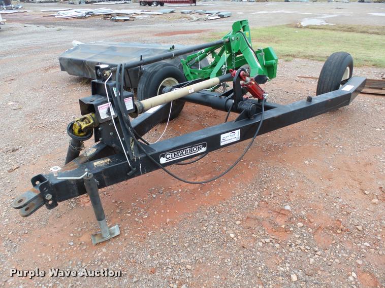 image for item DB4583 John Deere 285 disc mower with Cimarron caddy