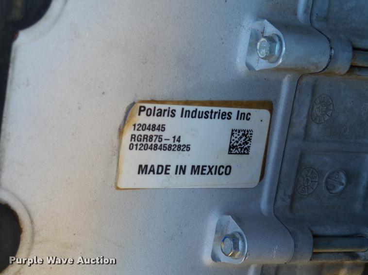 image for item DB4585 2014 Polaris Ranger XP900 utility vehicle