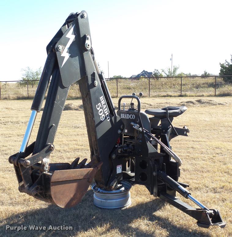 image for item DB4587 Bradco 509 backhoe attachment