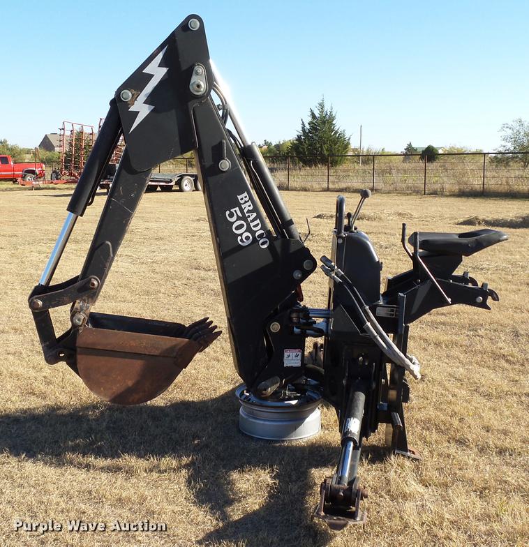 image for item DB4587 Bradco 509 backhoe attachment