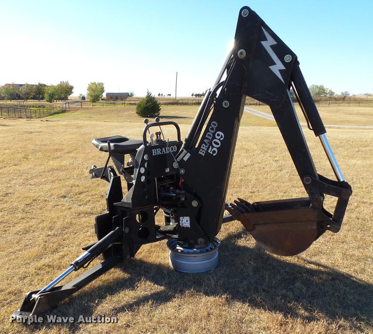 image for item DB4587 Bradco 509 backhoe attachment