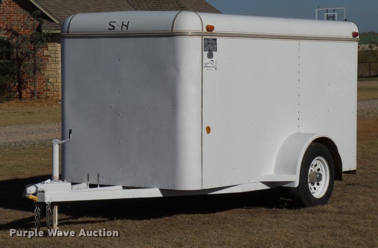 image for item DB4588 1994 S&H enclosed cargo trailer