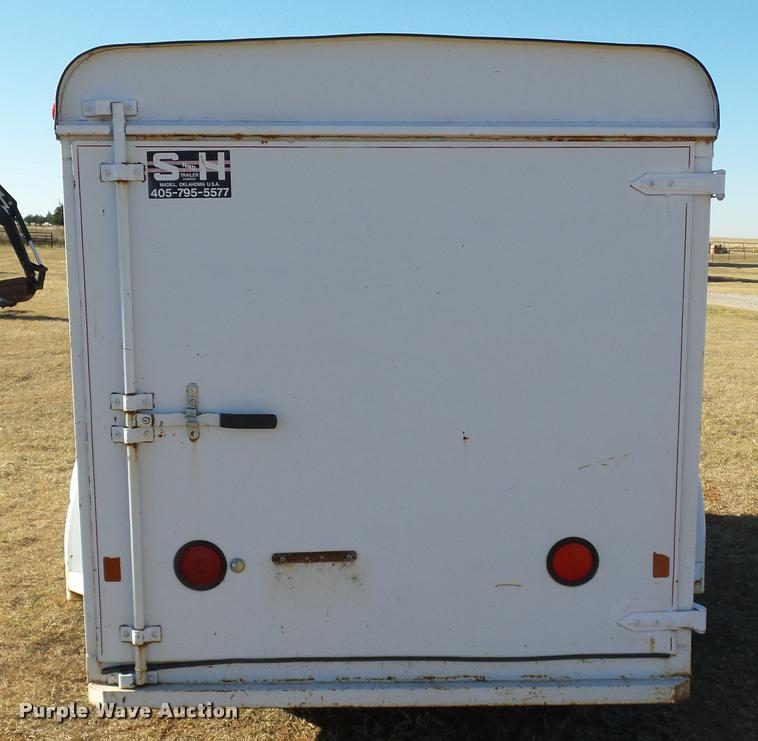 image for item DB4588 1994 S&H enclosed cargo trailer