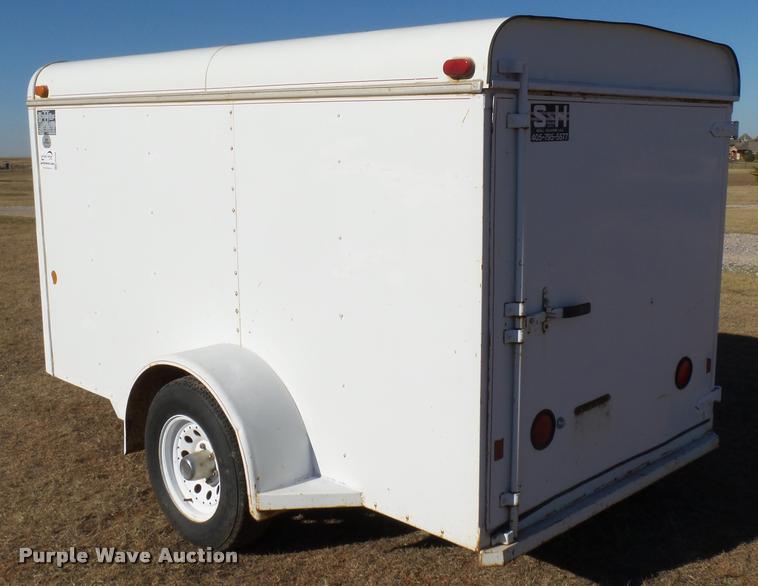 image for item DB4588 1994 S&H enclosed cargo trailer