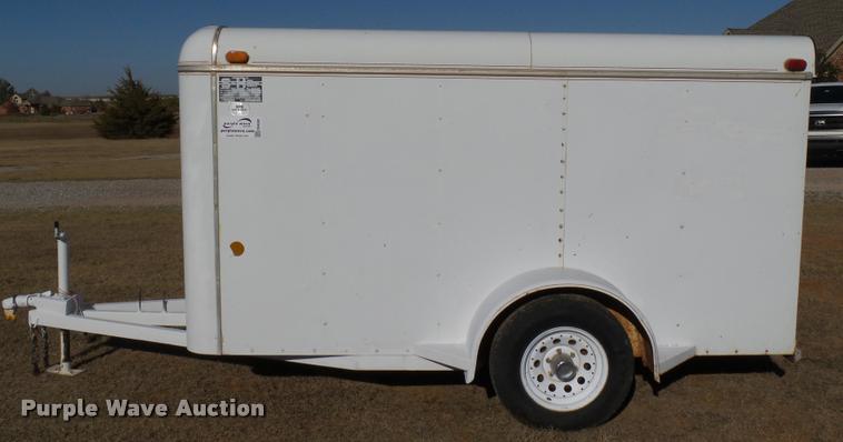 image for item DB4588 1994 S&H enclosed cargo trailer