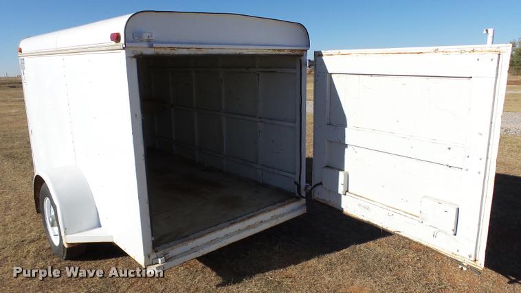 image for item DB4588 1994 S&H enclosed cargo trailer