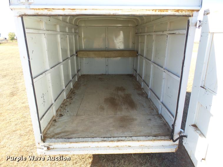 image for item DB4588 1994 S&H enclosed cargo trailer