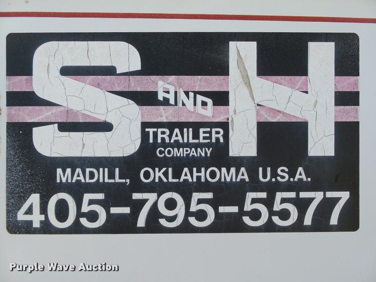 image for item DB4588 1994 S&H enclosed cargo trailer