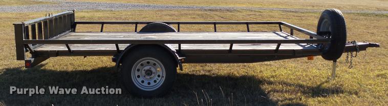 image for item DB4589 2014 Maxey utility trailer