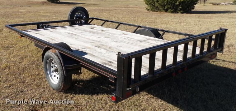 image for item DB4589 2014 Maxey utility trailer