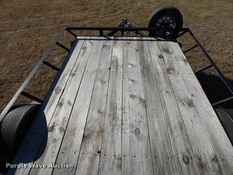 image for item DB4589 2014 Maxey utility trailer