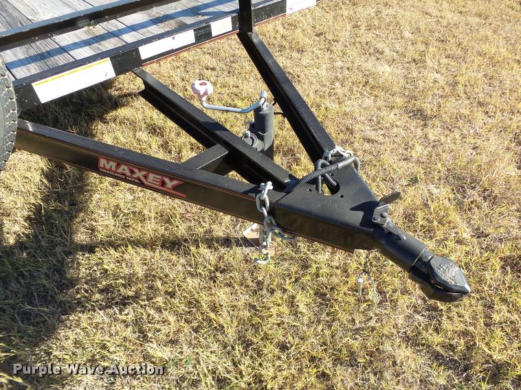 image for item DB4589 2014 Maxey utility trailer