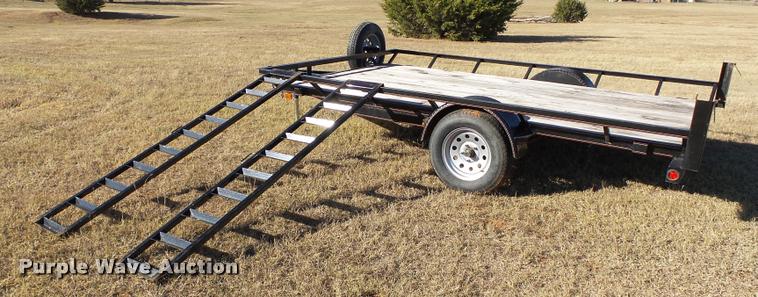 image for item DB4589 2014 Maxey utility trailer