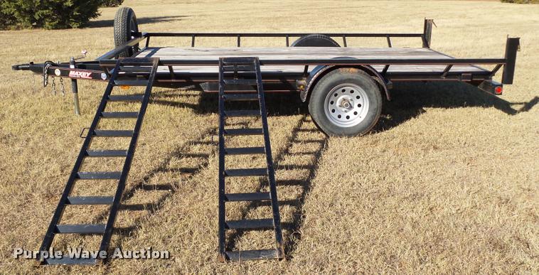 image for item DB4589 2014 Maxey utility trailer
