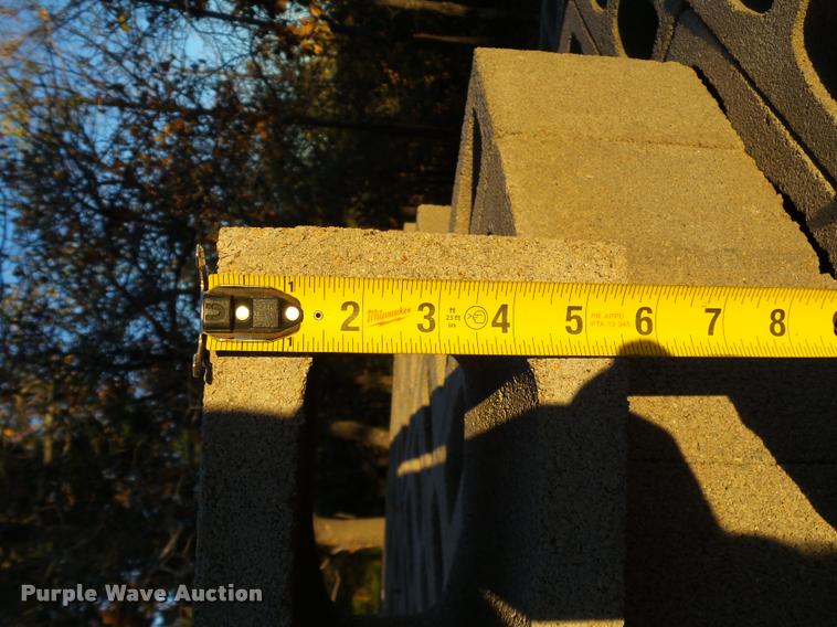 image for item DB4591 Approximately 700 cinder blocks