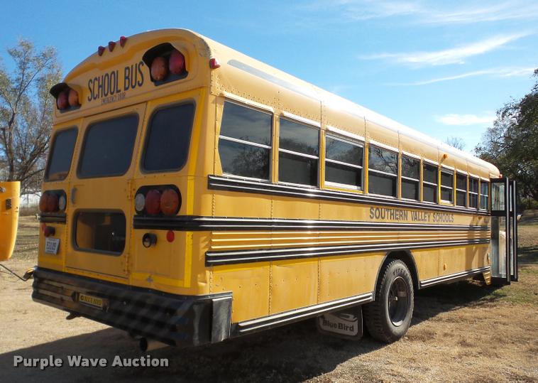 image for item DB5267 2001 International 3800 Blue Bird school bus