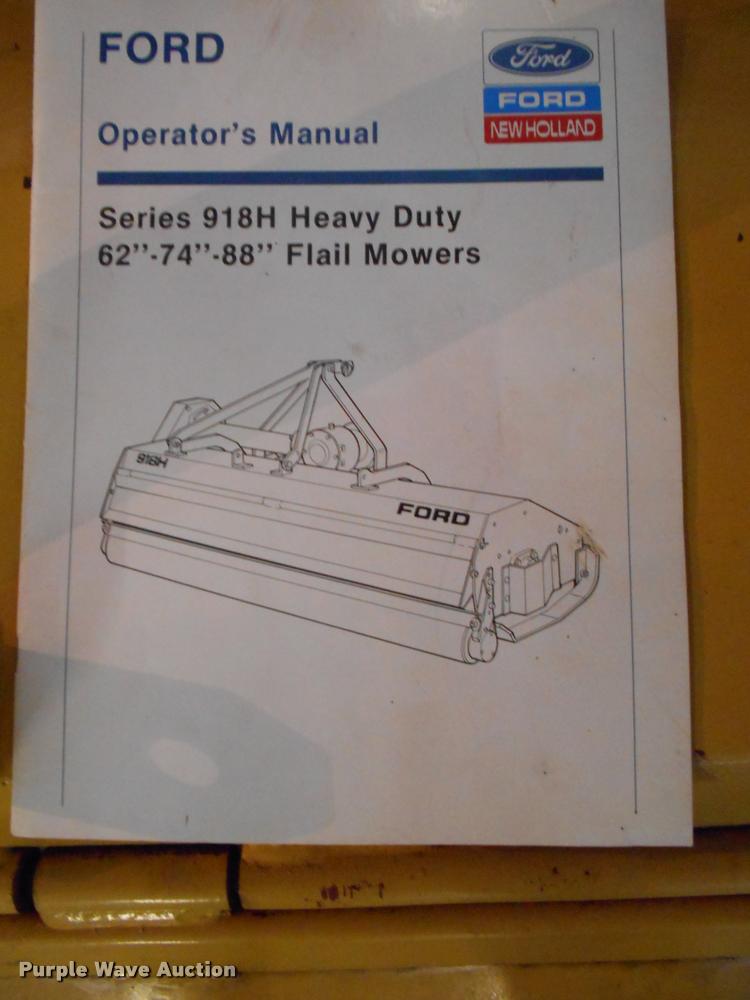 image for item DF9121 Ford flail mower