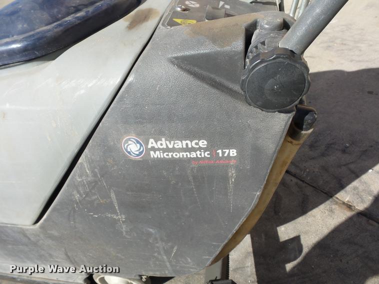 image for item J1587 Advance 17B floor scrubber