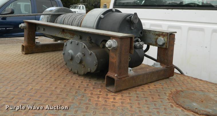 image for item J5055 2002 Dodge Ram 3500 flatbed pickup truck