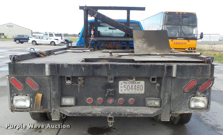 image for item J5725 2001 Dodge Ram 2500 Laramie SLT Quad Cab flatbed pickup truck