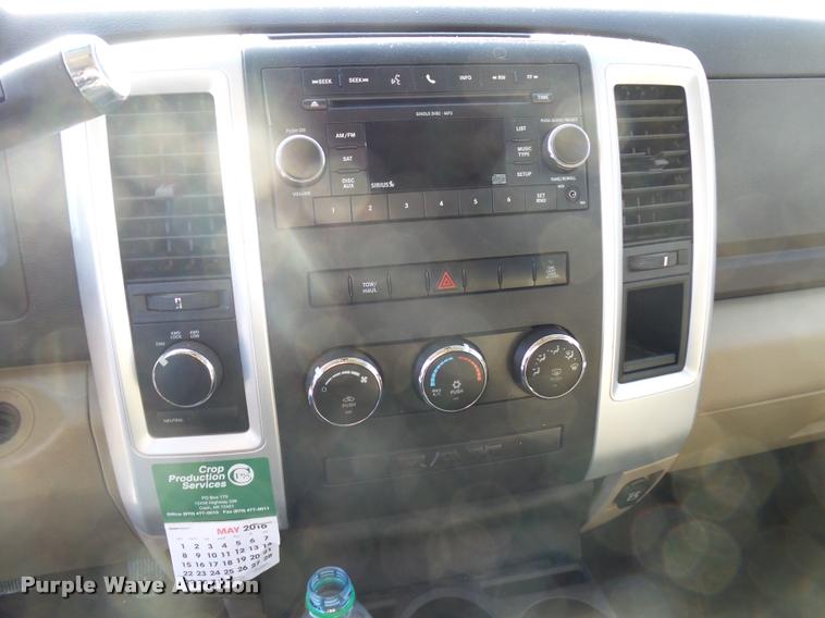 image for item K1037 2011 Dodge Ram 2500 Quad Cab pickup truck