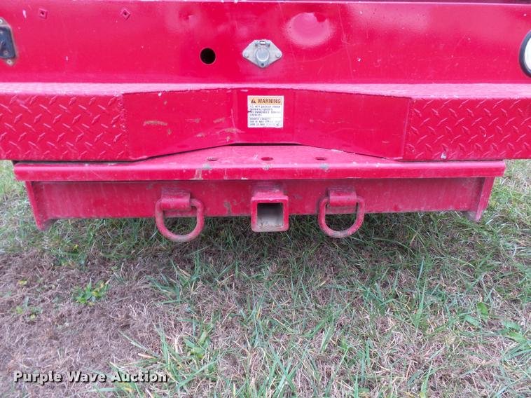 image for item K3426 2003 Ford F250 Super Duty Crew Cab flat bed truck
