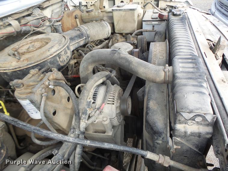 image for item K5545 1992 Ford F350 flatbed pickup truck