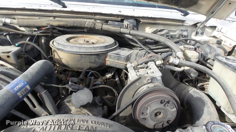 image for item K8101 1987 Ford F350 XL dump bed pickup truck