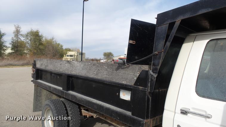 image for item K8101 1987 Ford F350 XL dump bed pickup truck