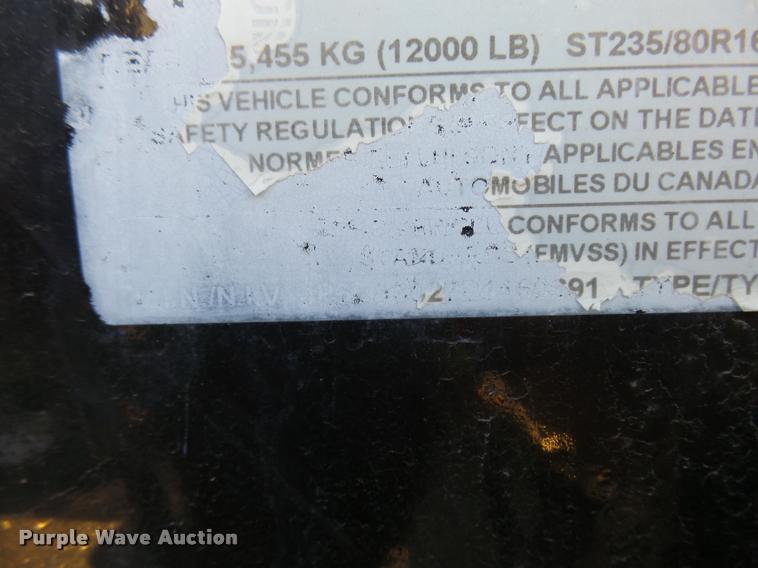 image for item L3452 2011 PJ equipment trailer