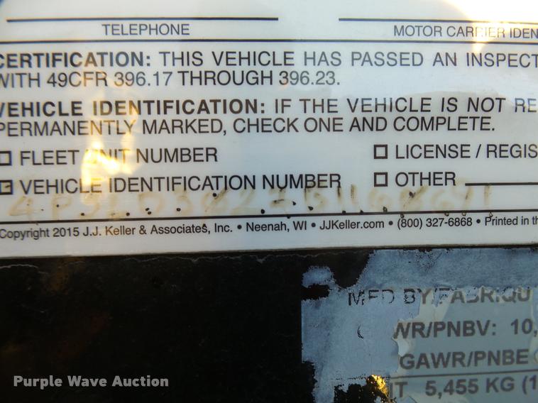 image for item L3452 2011 PJ equipment trailer