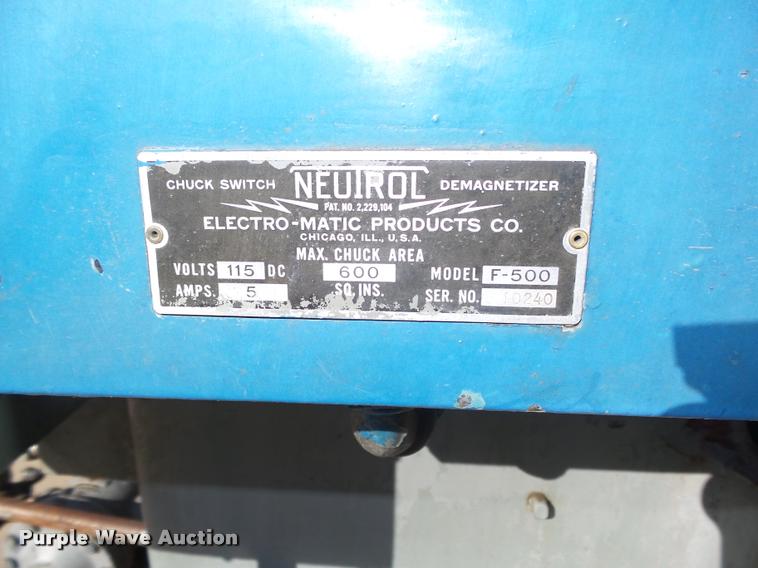 image for item L4122 Thompson B surface grinder