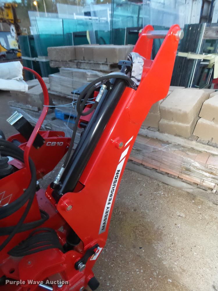 image for item L4158 2014 Massey-Ferguson CB10 backhoe attachment