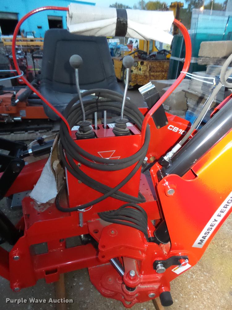 image for item L4158 2014 Massey-Ferguson CB10 backhoe attachment