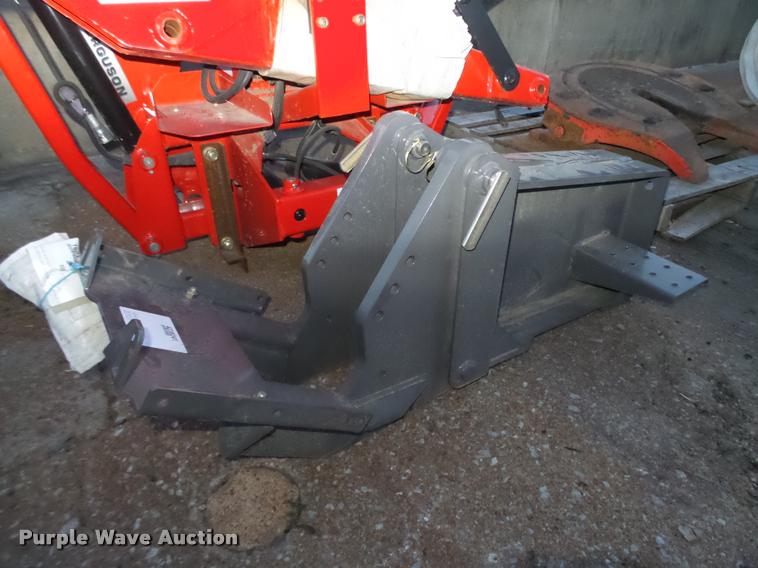 image for item L4158 2014 Massey-Ferguson CB10 backhoe attachment
