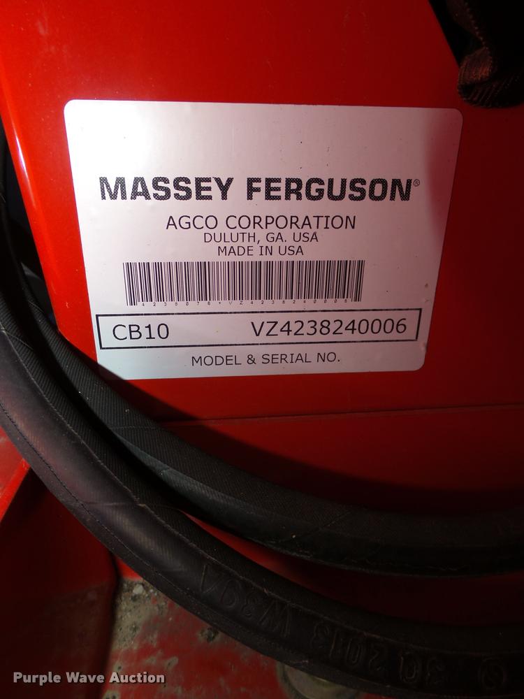 image for item L4158 2014 Massey-Ferguson CB10 backhoe attachment