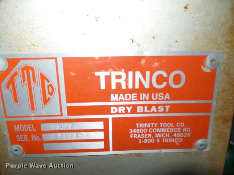 image for item L4169 Trinco 400PT dry blast sand blaster