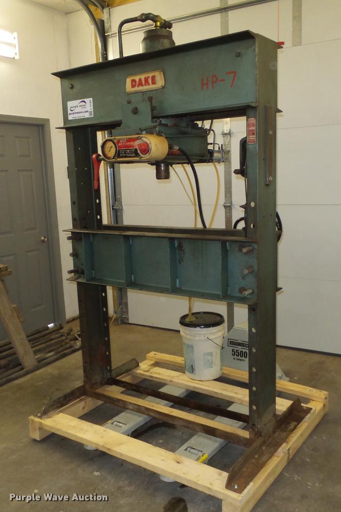 image for item L4180 Dake 6-475 press