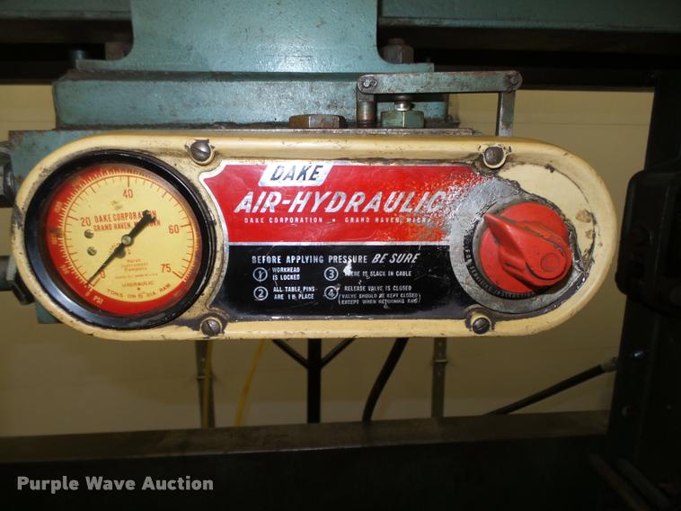 image for item L4180 Dake 6-475 press