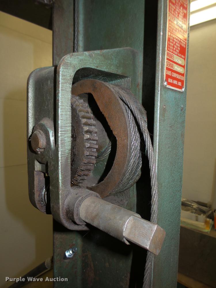 image for item L4180 Dake 6-475 press