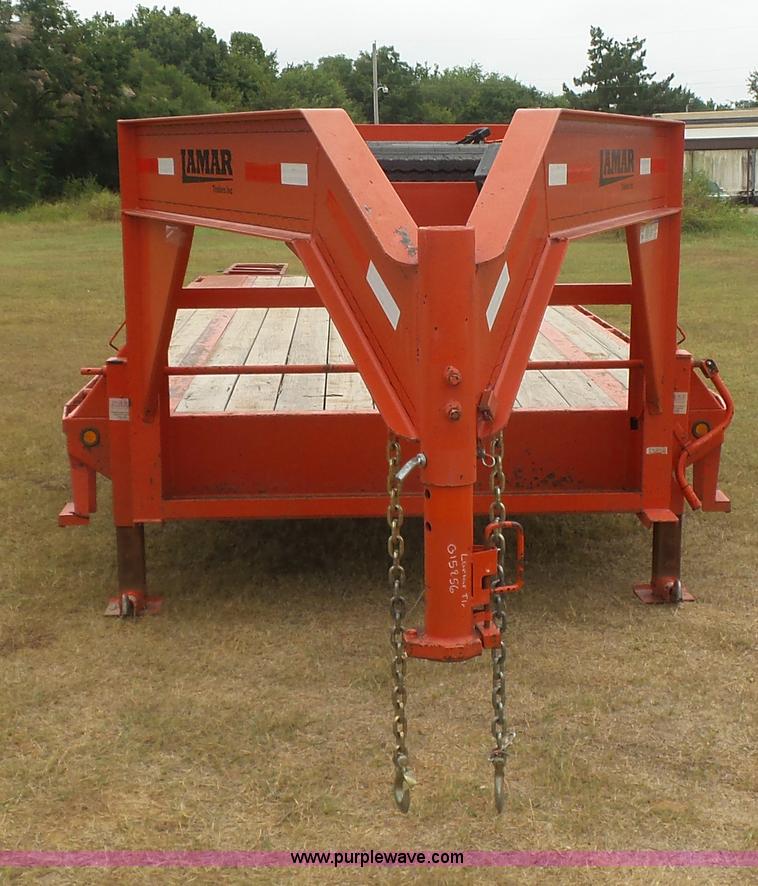 image for item L4776 2013 Lamar equipment trailer