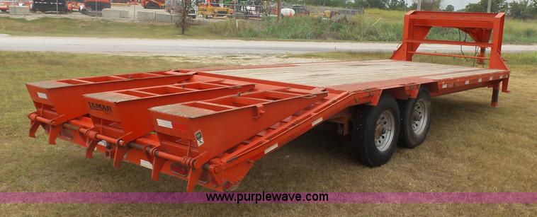 image for item L4776 2013 Lamar equipment trailer