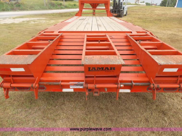 image for item L4776 2013 Lamar equipment trailer