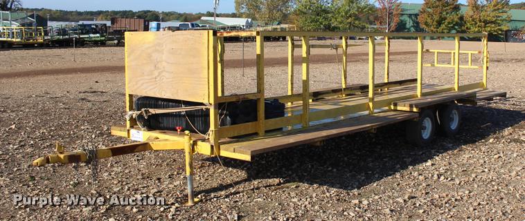 image for item L4881 Shop built nursery/plant trailer