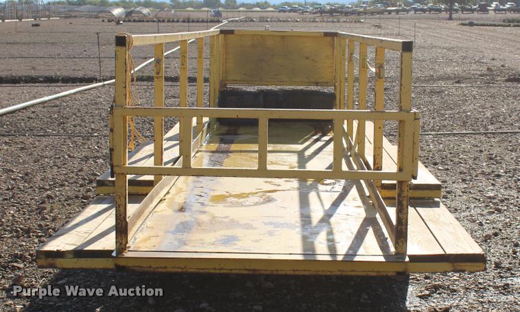 image for item L4881 Shop built nursery/plant trailer