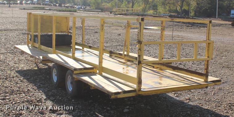 image for item L4881 Shop built nursery/plant trailer
