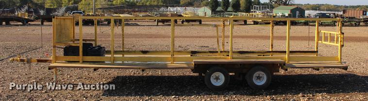 image for item L4881 Shop built nursery/plant trailer